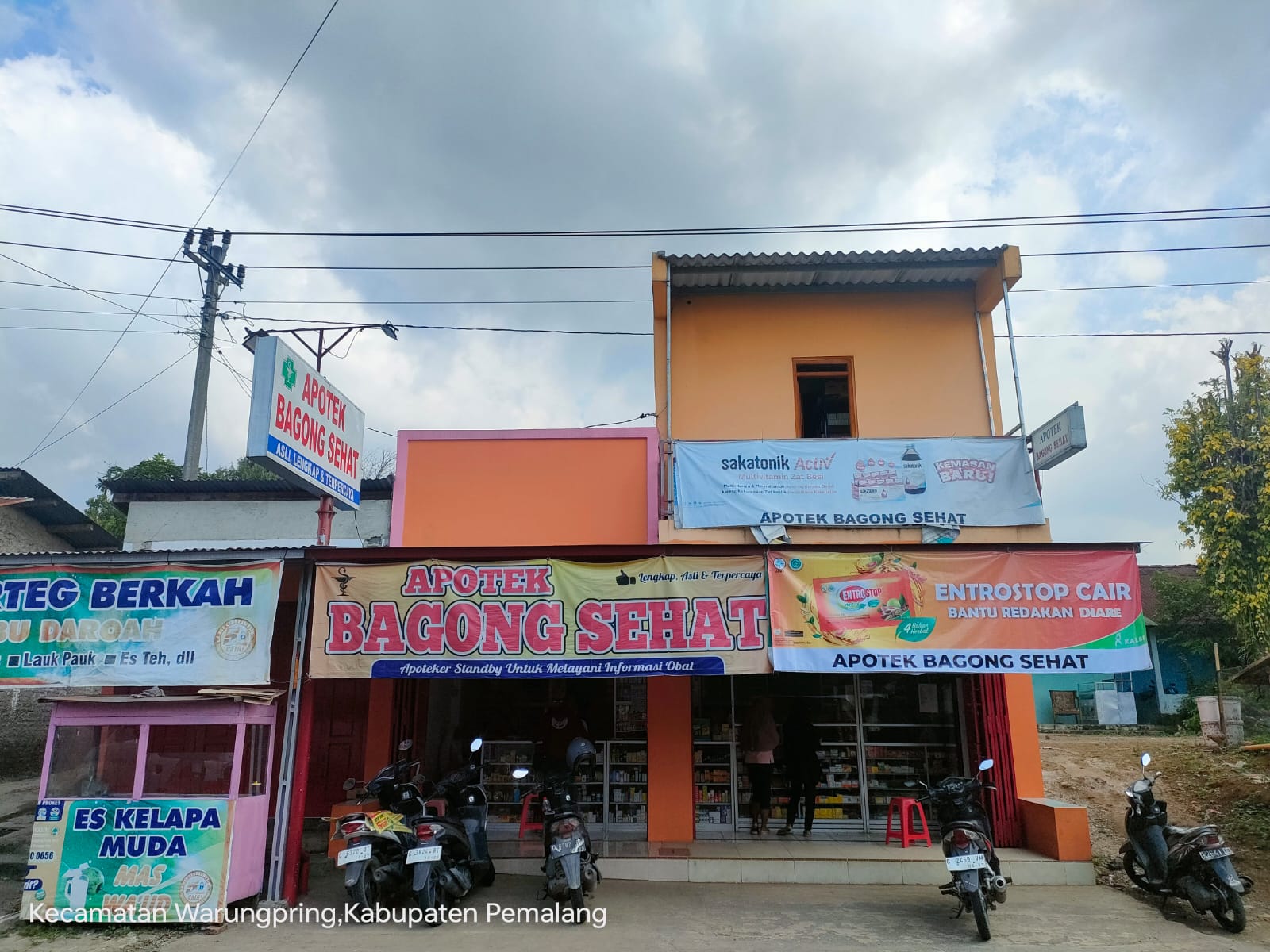 PEMASANGAN CCTV HIKVISION 4 CHANNEL DI APOTEK BAGONG SEHAT, KAB. PEMALANG
