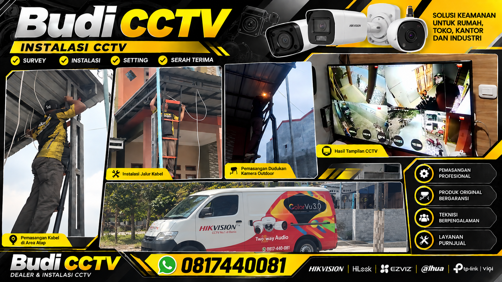 CCTV Hikvision Tegal dengan Penanganan Kamera Offline yang Tepat